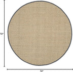SAFAVIEH Area Rug 6' Round - Image 2