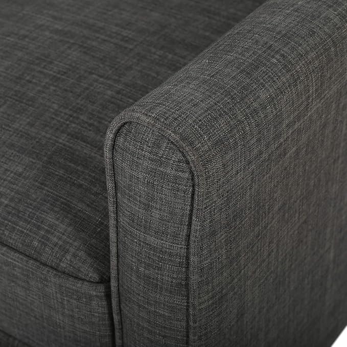 Christopher Knight Home Emmie Fabric Recliner, Moss Gray, Dark Brown - Image 7