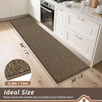 BEQHAUSE Kitchen Runner Rugs 24"x84", Kitchen Mats - Image 2