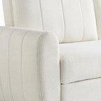 Serta Galway 66.5" Convertible Sleeper Loveseat, Full Size, Dreamcoil Comfort - Image 9