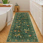 DUKINO 2.6x8 Rug for Hallway, Washable Kitchen Runner Rug Non Slip, Stain - Image 8