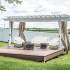 Patio 3-Seater Sofa Cover, Outdoor Couch Cover Fits up to 76W x 32.5D x 33H - Image 7