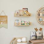 Onlysky Set of 4 Wall-Mounted Kid's Bookshelf - Image 4