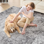 DMOYEST Square Area Rug Living Room Rugs - Image 6