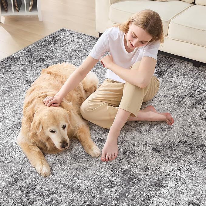 DMOYEST Square Area Rug Living Room Rugs - Image 6