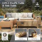 HERA'S HOUSE Small Patio Furniture Set - Image 2