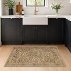 Brown Washable 2x4 Entry Rug - Image 3