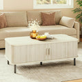 ONBRILL 47.2 Inch Mid Century Modern Coffee Table by ONBRILL