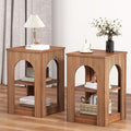 weselon End Table Set of 2, Mid-Century Modern Side Table by WelcometoFurnitureSalon