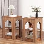 weselon End Table Set of 2, Mid-Century Modern Side Table by WelcometoFurnitureSalon
