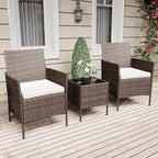 GarveeLife 3-Piece Patio Furniture Set, Rattan Outdoor Furniture - Image 6