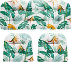 DANGHOOGY Wicker Chair Cushions, Waterproof Outdoor Loveseat Cushions by DANGHOOGYFurnitureCushions