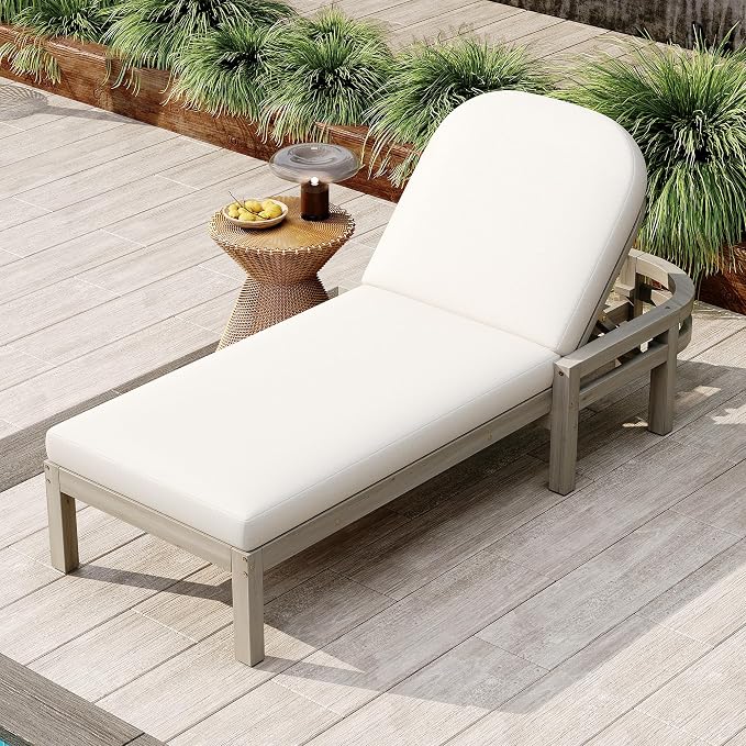 Outdoor Chaise Lounge Chair, Patio Chaise Lounge Recliner - Image 5