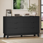 BORNOON 53" Long Dresser for Bedroom, 6-Drawer Dresser by BORNOON