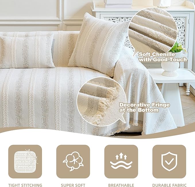 Couch Cover for Dogs Washable Sofa Cover, Sectional Couch Covers, Sofa Covers - Image 4