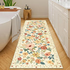 DUKINO 2x10 Runner Rug, Washable Kitchen Runner Rug Non Slip, Low Pile - Image 3