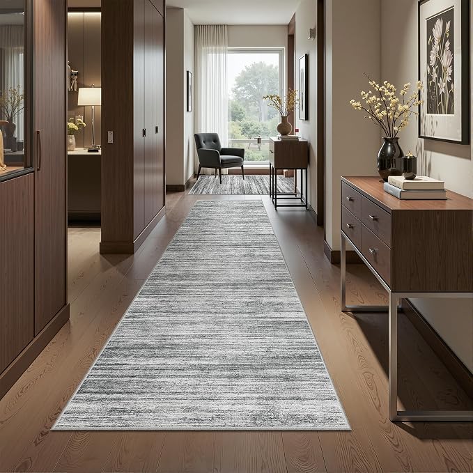 2x12 Runner Rug Non Slip, Washable Hallway Runner Rug, Laundry Room, Soft by Restydon