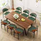 YaFiti Dining Chairs Set of 2, Dining Room and Kitchen Chairs, Mid Century - Image 4