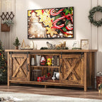 Farmhouse TV Stand for 65 Inch TV - Image 3