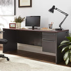 HON 38856RNS 38000 72 by 24 by 29-1/2-Inch Single Right Pedestal Credenza - Image 2