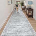 Soalmost Washable Hallway Runner Rug 3x18 Kitchen Entry Rugs Non-Slip, Foldable - Image 2