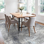8x10 Washable Living Room Rug – Modern Neutral Abstract Large Area Rug - Image 9