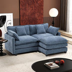 Ihanherry 77" L Shaped Modern Sofa Modular Sectional Cloud Couch by iHanHerry