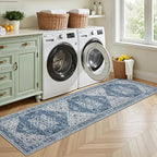 Hallway Runner Rug: 2.6x8 Kitchen Boho Rugs - Image 4