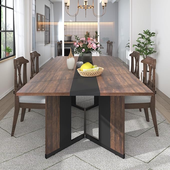 Hlivelood 70Inch Large Dining Table by Hlivelood