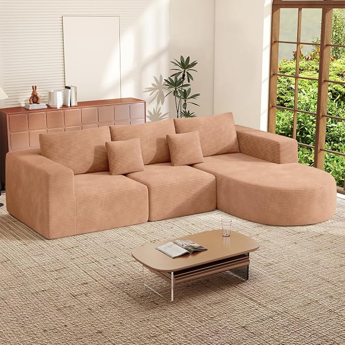 Boneless Couches for Living Room, Cloud Sectional Couch - Image 7