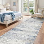 3x12 Runner Rug Non Slip, Washable Hallway Runner Rug, Living Room, Long Rug by Restydon