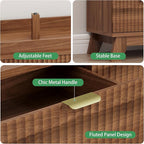 Xixini Fluted Dresser for Bedroom - Image 6