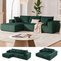 108” Modular Sectional Sofa, Cloud Sectional Couch by Weture
