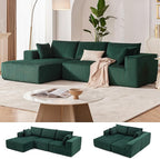 108” Modular Sectional Sofa, Cloud Sectional Couch by Weture