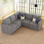 Belffin Modular Sectional Sleeper Sofa - Image 4
