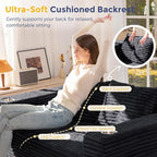 MAXYOYO 63" Boneless Loveseat Sofa Couch - Image 9
