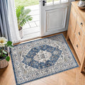 2x3 Washable Vintage Area Rug: Indoor Soft Entryway Rug by HYHAOYUNLAI