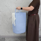 XUANGUO Cotton Rope Laundry Basket Hamper - Image 3