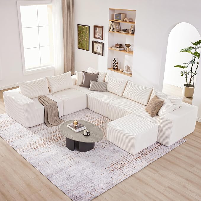 Boneless Couch, Cloud Couch Sectional, Modular Sofa - Image 4