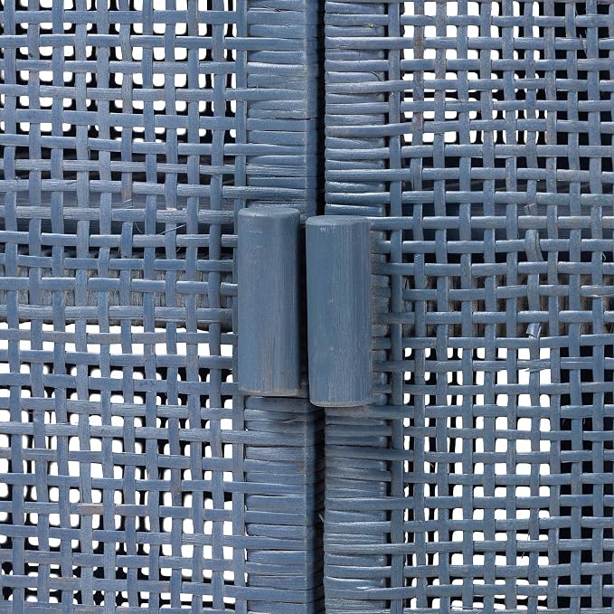 Bali & pari Vivan Natural Rattan Storage Cabinet - Image 7