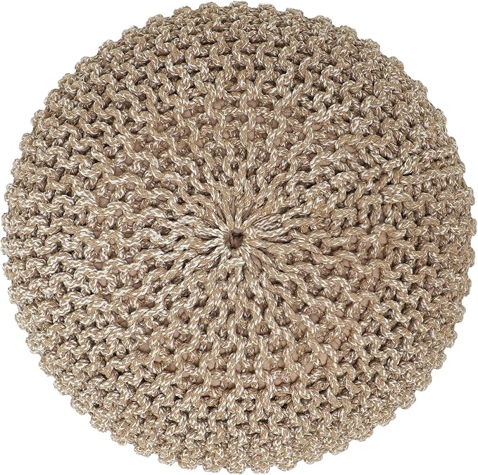 REDEARTH Round Pouf Ottoman - Image 5