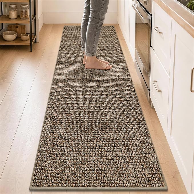 BEQHAUSE Kitchen Runner Rugs 24"x96", Kitchen Mats by BEQHAUSE