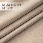MIULEE 100% Blackout Linen Curtains - Image 3