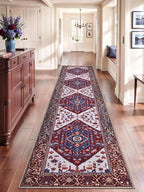 SERISSA 2'6"x12' Washable Non Slip Boho Runner Rug by SERISSAHomeDecorCollection