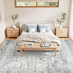 8x10 Area Rugs for Living Room, Large Washable Rug, Dining Room, Low Pile - Image 3