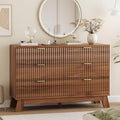 Xixini Fluted Dresser for Bedroom by Xixini
