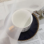 Chyhomenyc Ivory Sheer Curtains 30 inch Length 2 Panels, Light Filtering Voile - Image 8