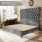 Jocisland King Size Bed Frame - Image 2