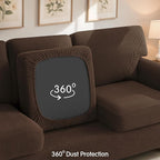 SUBRTEX 5 Pieces Stretch Sofa Slipcover Sets Couch Cover Sets Backrest Cushion - Image 6