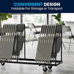 Flash Furniture Hercules Series Metal Folding Chairs - Image 5